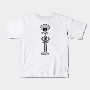Vintage Squidward 1 Kids T-Shirt